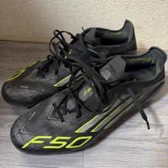 F50 サッカーシューズ 黒/黄緑のサムネイル