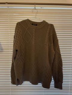 【古着】AMERICAN HOLIC ケーブルニットセーターのサムネイル