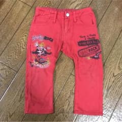 ヒステリックミニ＊カラーパンツ＊赤、size90.ヒスミニのサムネイル