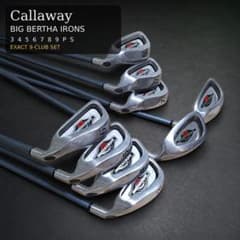 キャロウェイ 初代BIG BERTHA アイアン9本 RCH90 R 右利き キャロウェイ 初代BIG BERTHA アイアン9本 RCH90 R 右利き - メルカリ