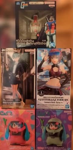 ガンダム フィギュア 5点セットのサムネイル