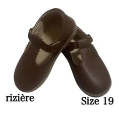 rizière リジェール】子供靴 ブラウン 19cmのサムネイル