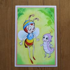 みなしごハッチ フラワーとハッチ 肉筆原画 - メルカリ