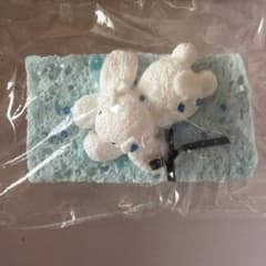 寝そべりうさぎ兎ブルーケーキスクイーズ♡のサムネイル