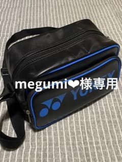 YONEX ショルダーバッグ 黒/青 中型のサムネイル