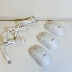 富士通 USB光学式マウス 3個セット