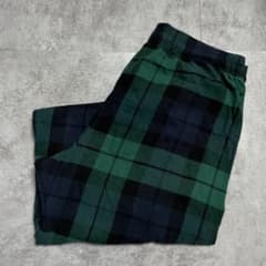 GAP ギャップ フランネル イージーパンツ グリーンチェック y2k 00sのサムネイル