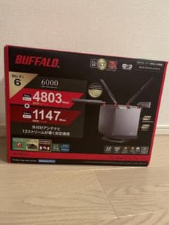 美品　BUFFALO 無線LANルータWXR-6000AX12P/Dのサムネイル