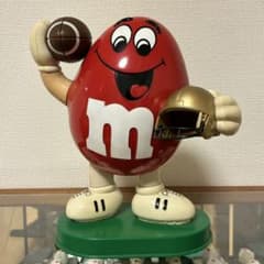 M&M'S エムアンドエムズ ディスペンサー アメフト アド物　ヴィンテージ