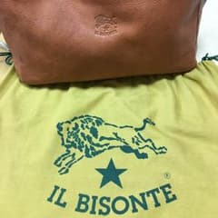 IL BISONTE バック 袋付きのサムネイル