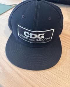 CDG COMME des GARÇONS キャップ ブラック