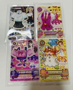 アイカツ！ 復刻 セブンイレブン キャンペーン 4枚セットのサムネイル