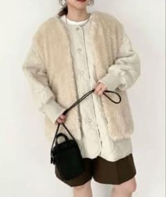 新品未使用　LOWRYS FARM　ベストつきブルゾンのサムネイル