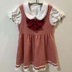 any FAM 半袖 ワンピース 110cm ピンクのサムネイル