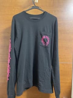 クロムハーツ ロンT ホースシュー ブラック ピンク 美品 - メルカリ