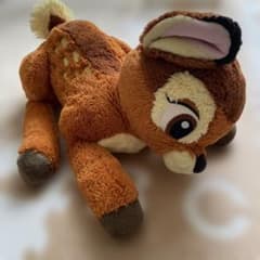 【激安‼️】ディズニー　バンビ　フラッフィープラッシー　ぬいぐるみ　Bambiのサムネイル