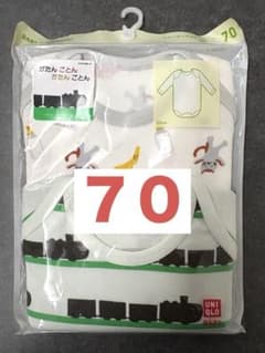 UNIQLO ベビー肌着 70サイズ 2枚組のサムネイル