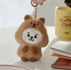 BT21 BABY FLUFFY DOLL KEYRING RJ BTS 진