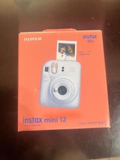 チェキ instax mini 12 fujifilm パステルブルー 未使用のサムネイル