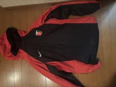 浦和レッズ NIKE ジャケット XL 支給品 非売品 フード付きのサムネイル