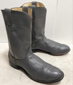 USA製Laredoペコスウエスタンブーツ8.5DレザーグレーPECOS - メルカリ