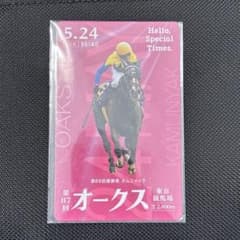 JRA東京競馬場 G1ポスターデザインカード カムニャック オークス