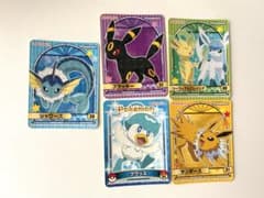 丸美屋 ポケモン シール 5枚セット　 ☆当日発送のサムネイル