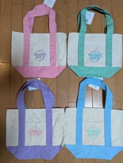 Trader Joe's トートバッグ 4色セットのサムネイル