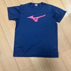✨美品✨Mizuno テニスウェア Tシャツ ネイビー XSのサムネイル