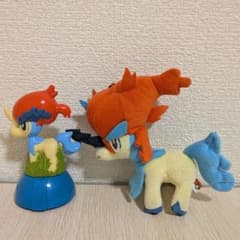ポケモン ケルディオ ぬいぐるみ、2012年 ハッピーセットフィギュア2種のサムネイル