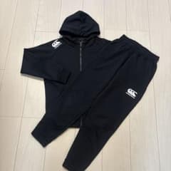 canterbury ウォームアップウェアセット 150cm ブラックのサムネイル