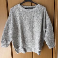 earth music&ecology ニット グレー系
