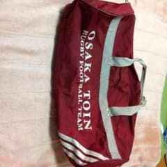 OSAKA TOIN ラグビーバッグ 値下げしました。大阪桐蔭ラグビー部 ボストンバック 選手専用 - メルカリ