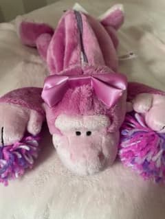 NICI ぬいぐるみ ペンケース ゴリラ チアリーダーピンクゴリラのサムネイル