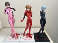 エヴァンゲリオン フィギュア 5体セット アスカ レイ おまけ付きのサムネイル