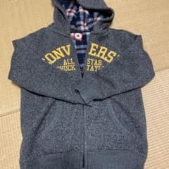 CONVERSE パーカー グレー 120のサムネイル