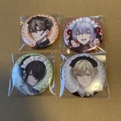 BOYS be MAID! 缶バッジ メイド ビーメイ 菊秋明 雨鬼籠 秘空木礼