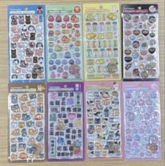 ボンボンドロップシール 新作 和柄 第二弾 8枚コンプリートセット 正規