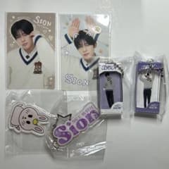 NCT WISH シオン オンラインくじ ステッカー アクリルキーホルダーのサムネイル