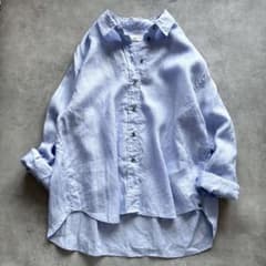 ふみレオ様】MACPHEE コットンブロード ボリュームスリーブブラウス 