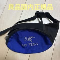 国内正規品　アークテリクス アーバンファニー　カナダ製　ブルー　ブラック 国内正規品 アークテリクス アーバンファニー カナダ製 ブルー