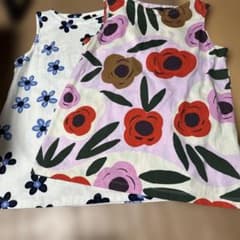 花柄タンクトップ2枚セットのサムネイル