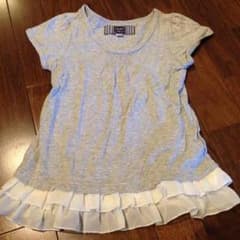 藤様ご専用裾フリルTシャツ110センチのサムネイル