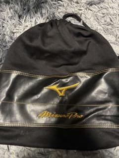 MizunoPro スパイク・シューズケース 黒/金のサムネイル