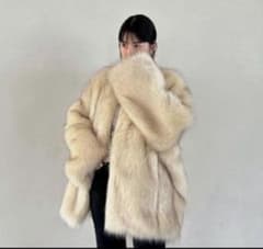 CLANE】NO COLLAR VOLUME ECO FUR COAT - メルカリ