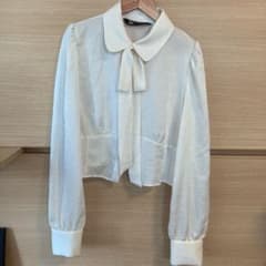 ZARA ボウタイシャツのサムネイル