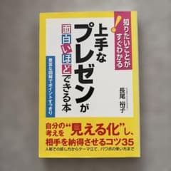 上手なプレゼンが面白いほどできる本のサムネイル