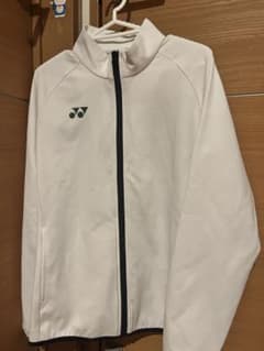 YONEX ウォームアップジャケット 白のサムネイル
