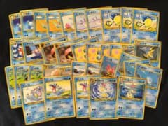 ポケモンカード 旧裏面 水タイプ まとめ売り 36枚 - メルカリ