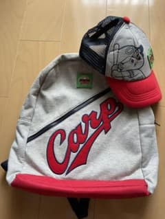 カープ応援グッズ　リュックサック　キャップのサムネイル